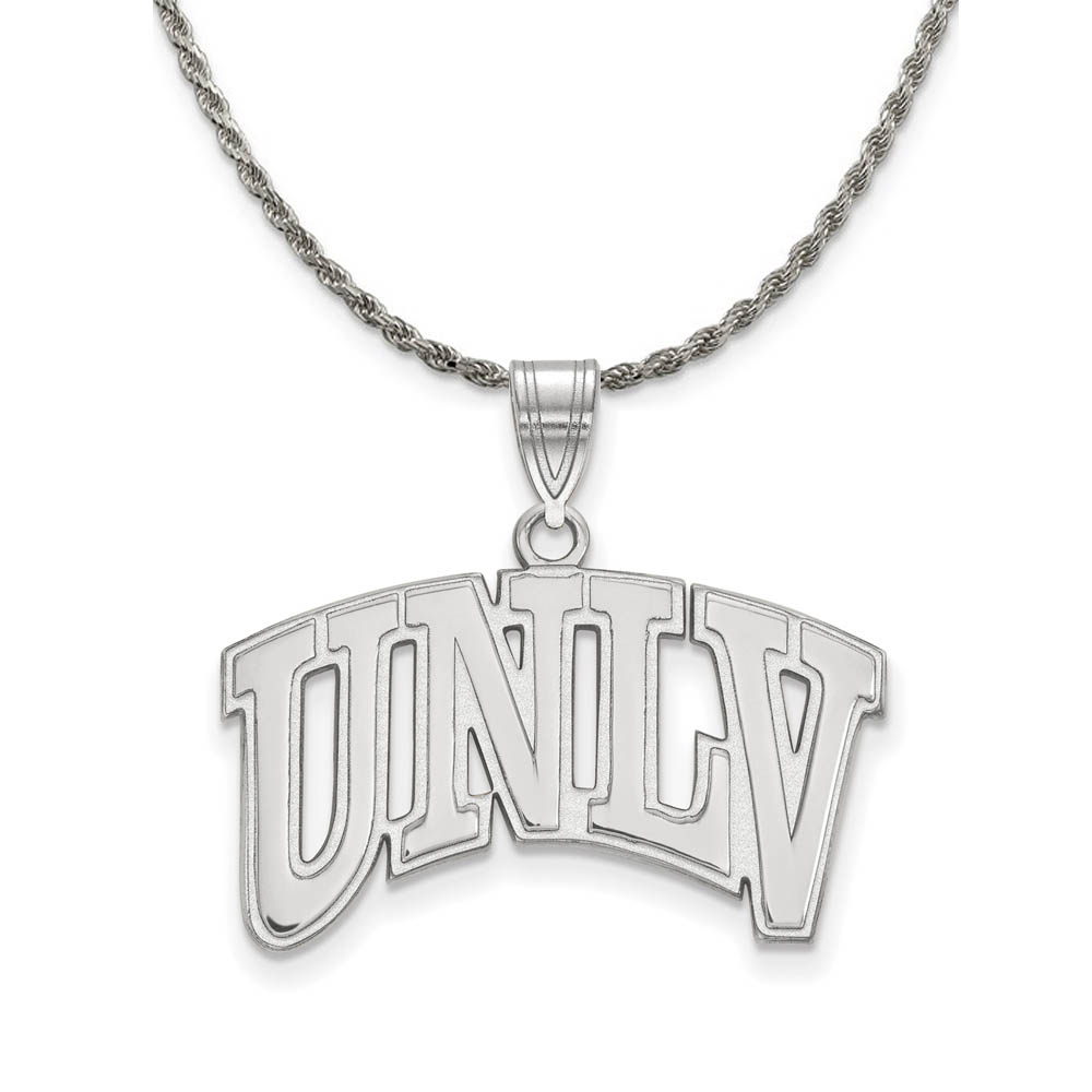 Sterling Silver U. of Nevada Las Vegas Pendant Necklace