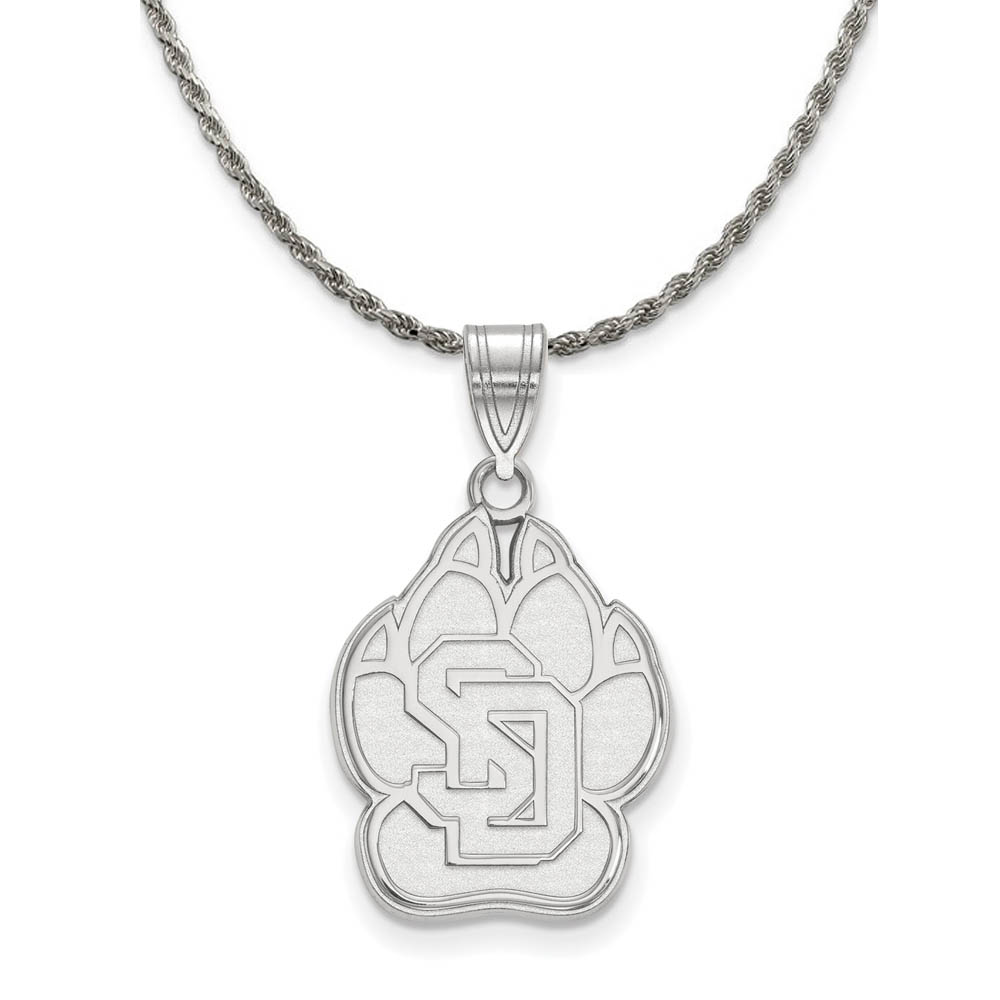 Sterling Silver South Dakota Pendant Necklace