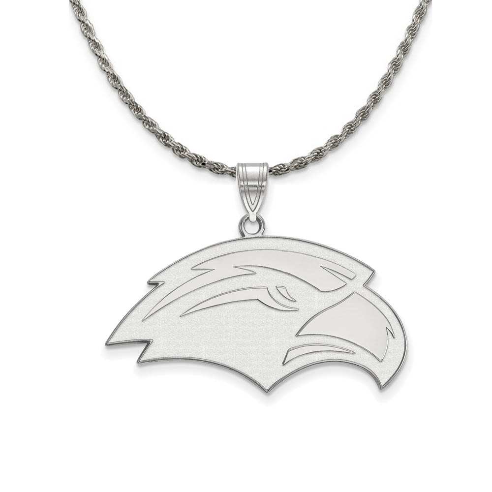 Sterling Silver Southern Miss Pendant Necklace
