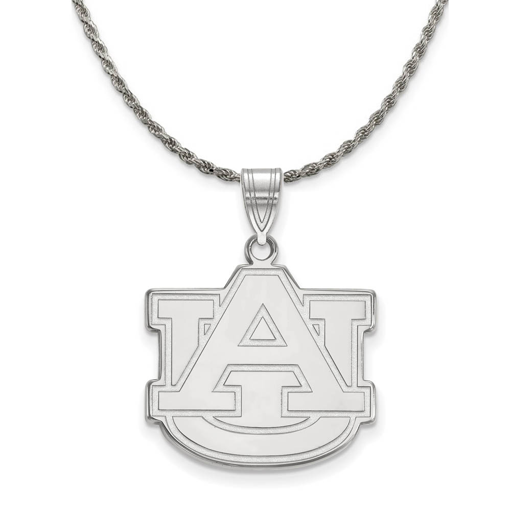 Sterling Silver Auburn U 'AU' Necklace