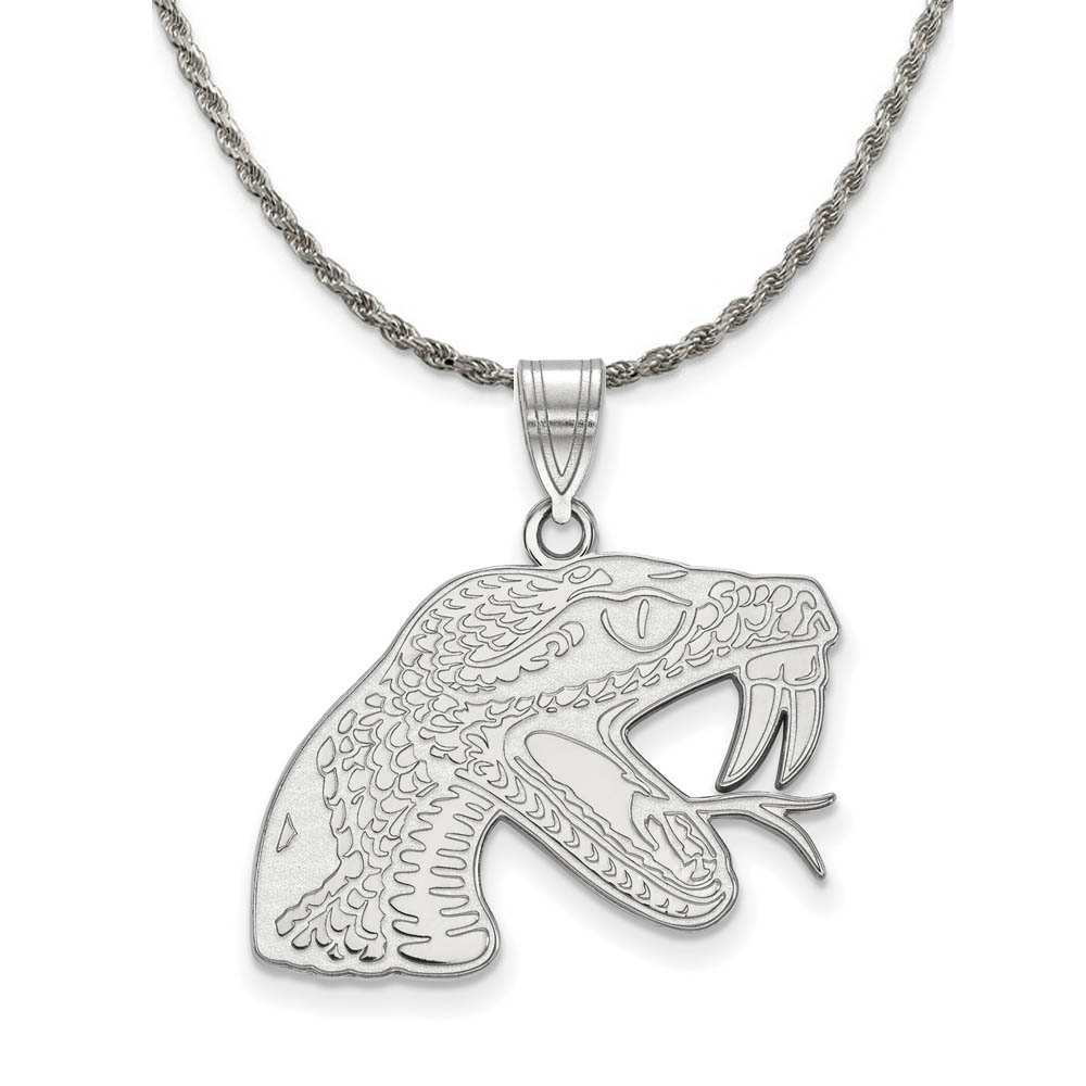 Sterling Silver Florida A&M U Large Pendant Necklace