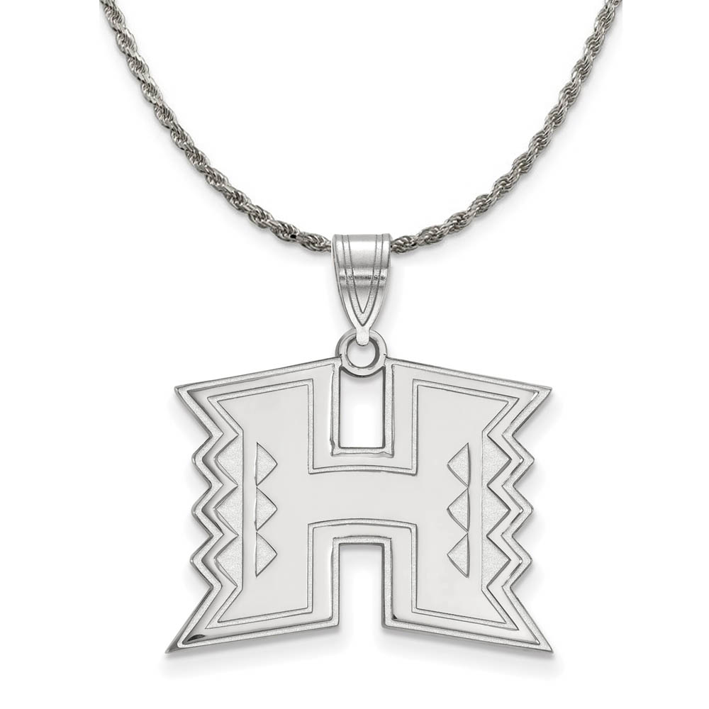 Sterling Silver The U. of Hawai'i Pendant Necklace