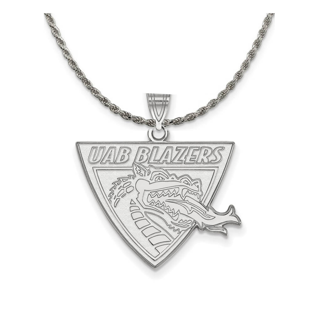 Sterling Silver U. of Alabama at Birmingham Pendant Necklace