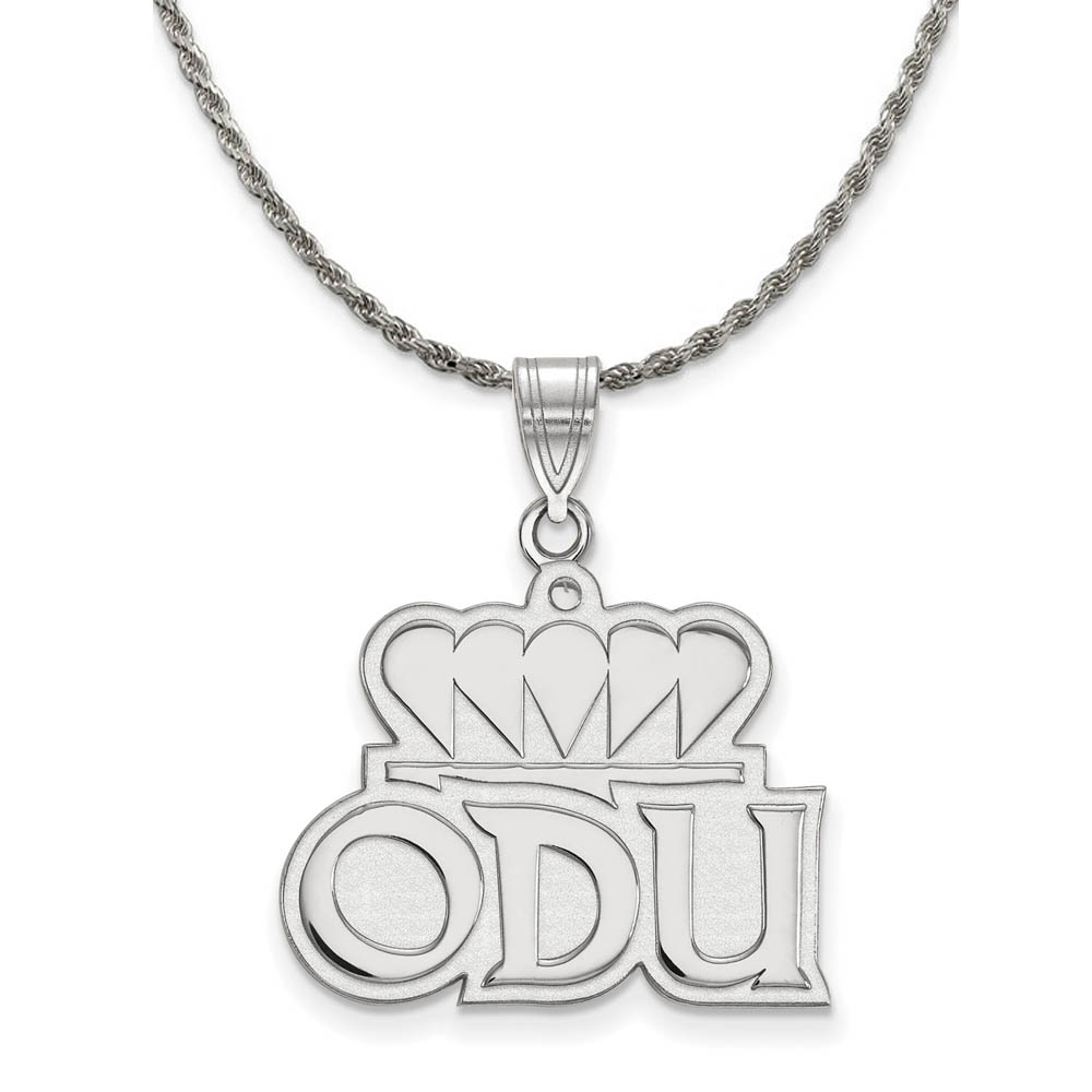 Sterling Silver Old Dominion U. Pendant Necklace