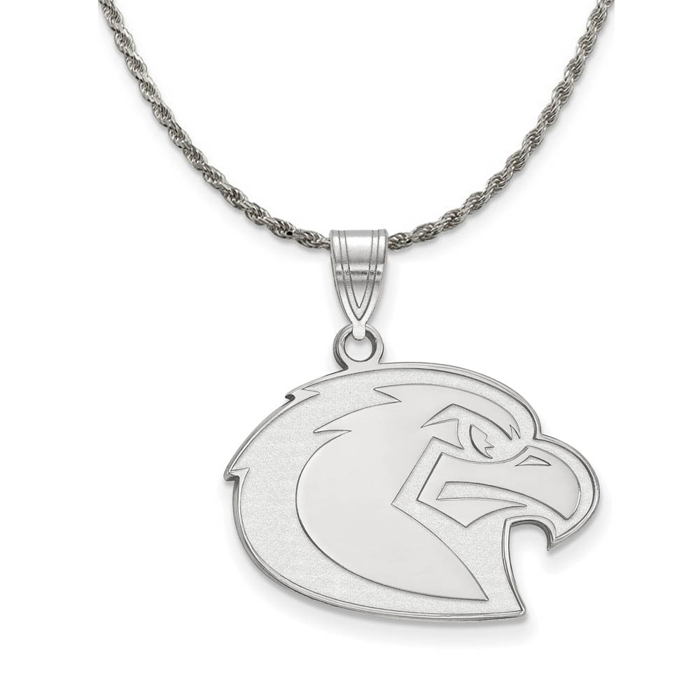 Sterling Silver Marquette U Pendant Necklace