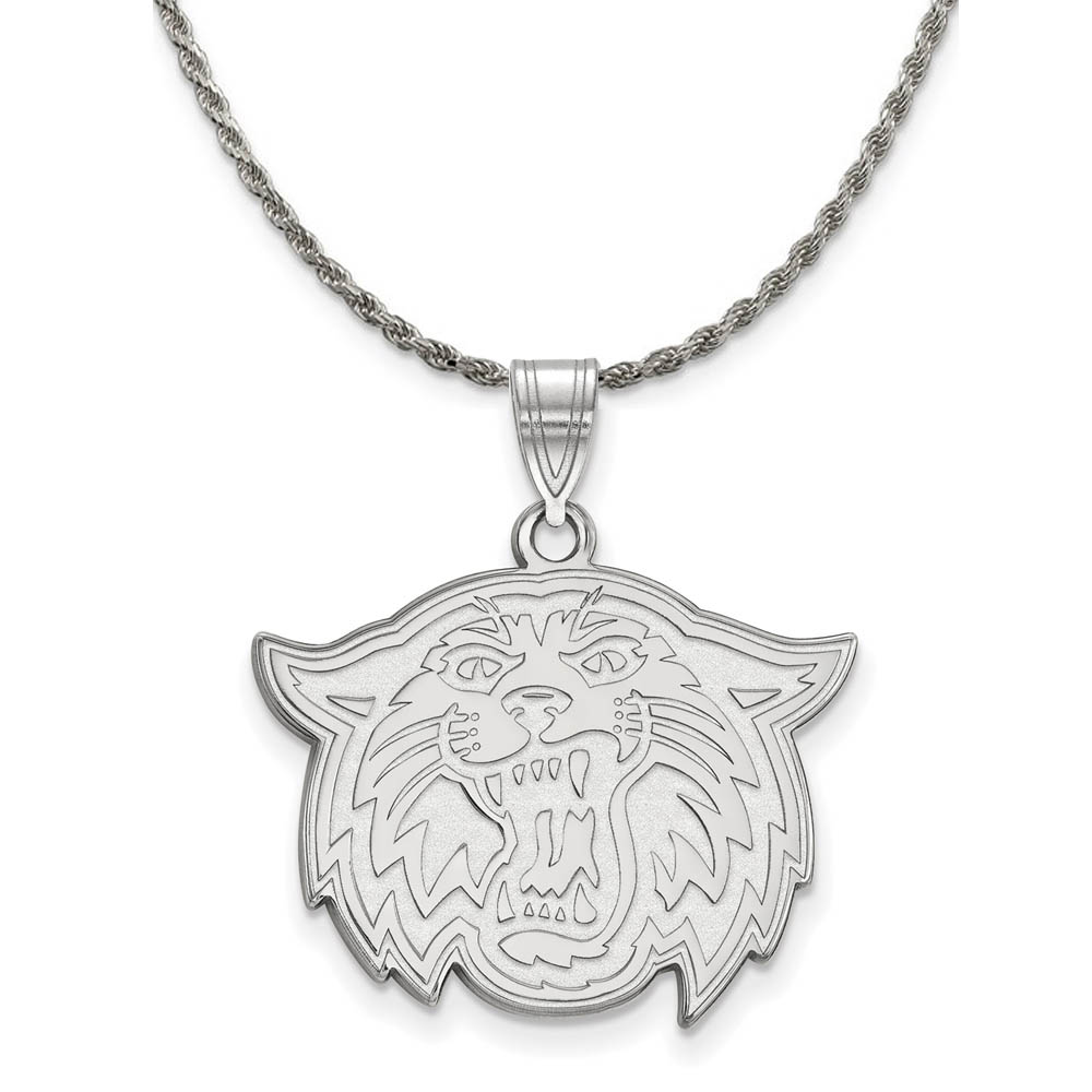 Sterling Silver Villanova U. Pendant Necklace