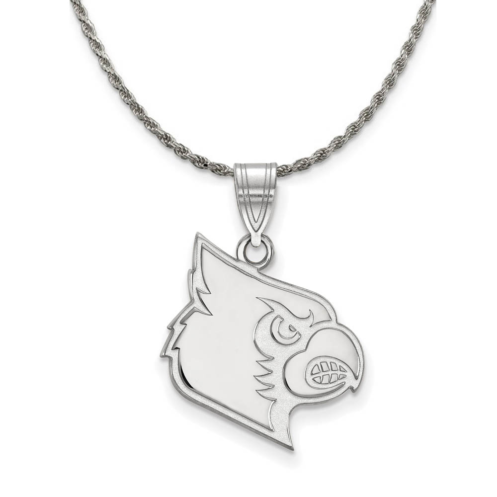 Sterling Silver U. of Louisville Pendant Necklace