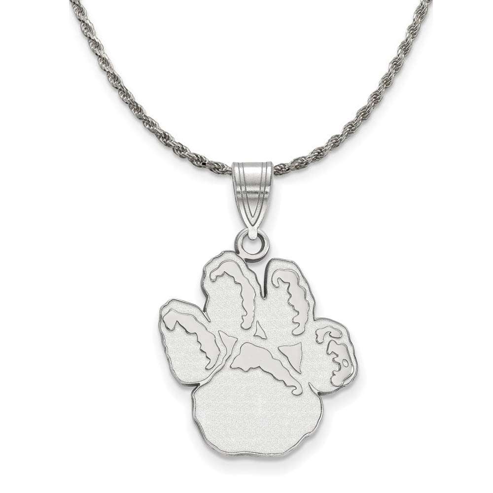 Sterling Silver U. of Pittsburgh Pendant Necklace