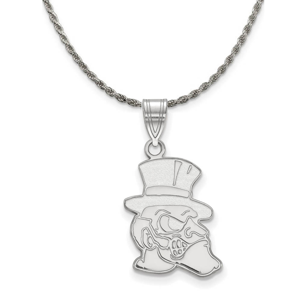 Sterling Silver Wake Forest U. Pendant Necklace