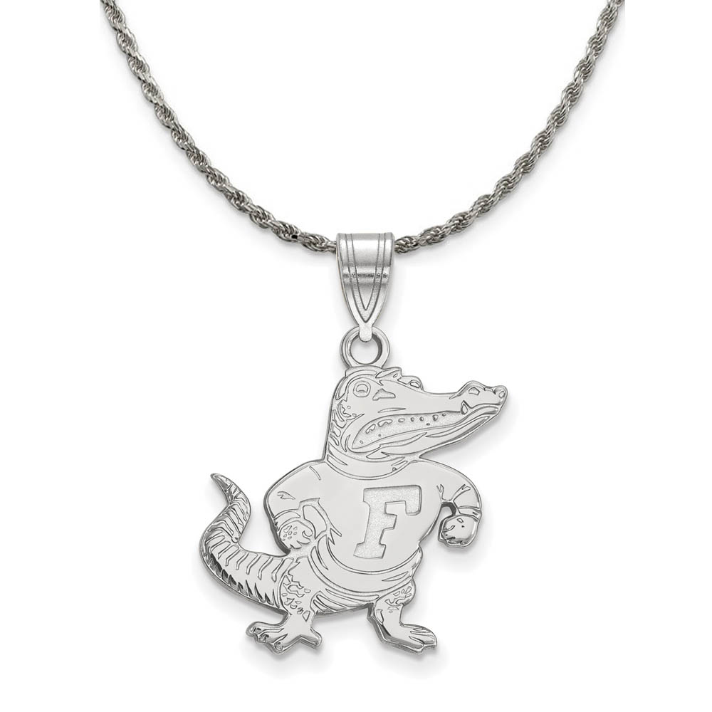 Sterling Silver U. of Florida Pendant Necklace