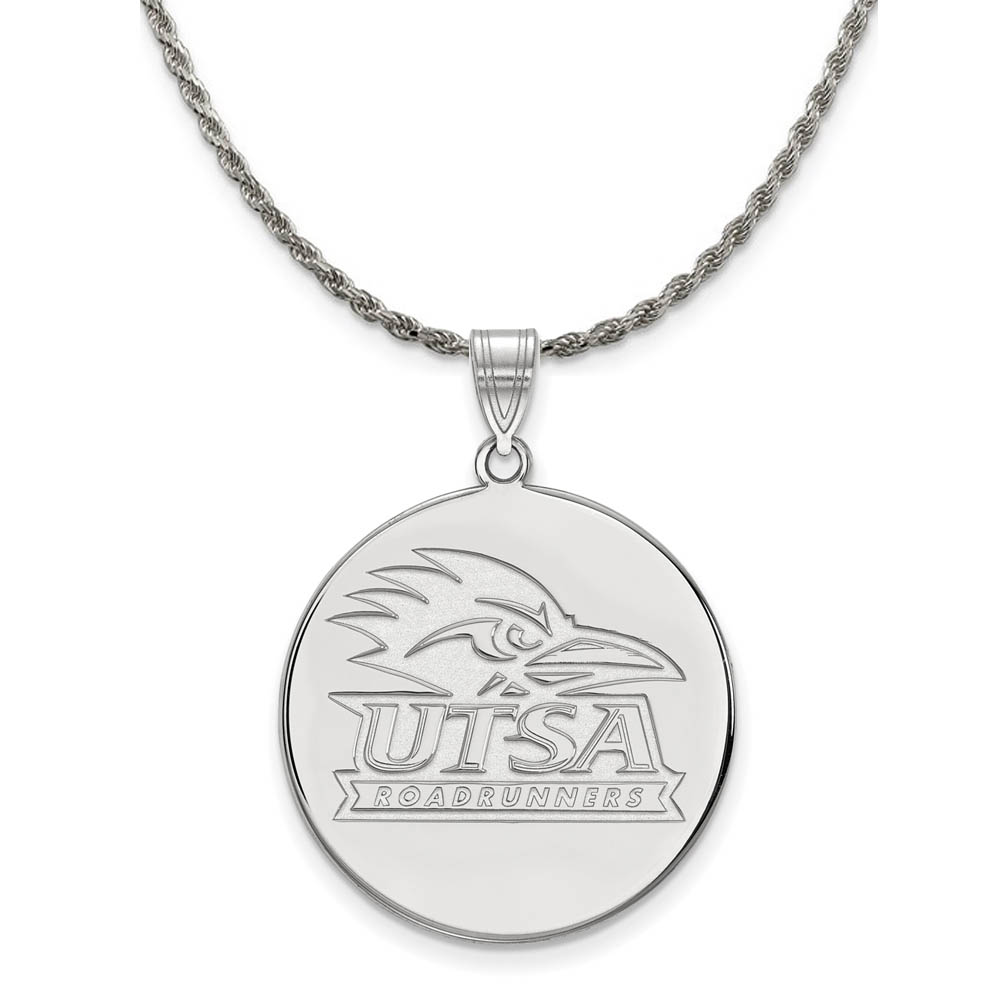 Sterling Silver U. of Texas at San Antonio Pendant Necklace