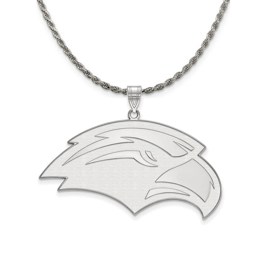Sterling Silver Southern Miss Pendant Necklace