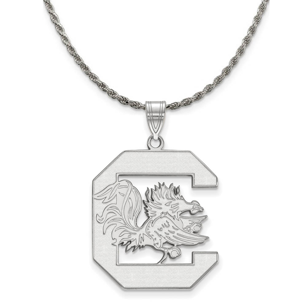 Sterling Silver South Carolina Pendant Necklace