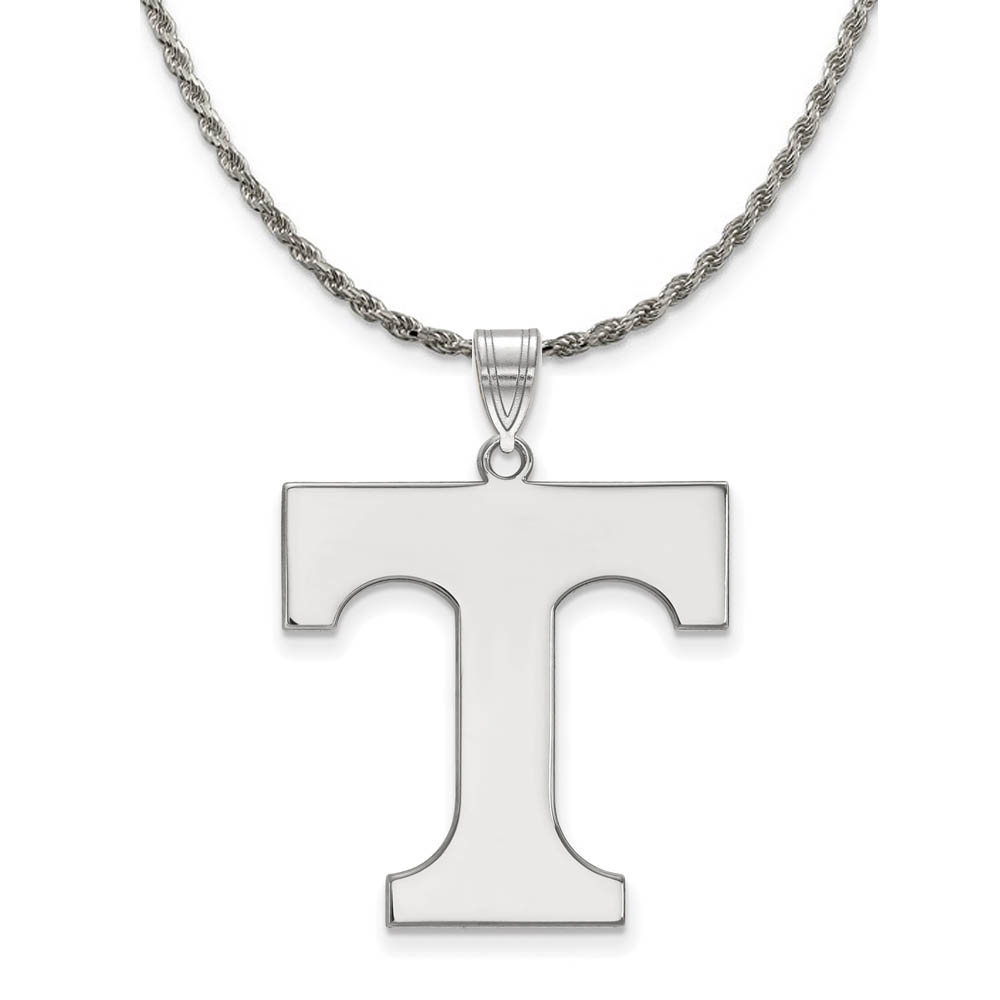 Sterling Silver U. of Tennessee Initial T Necklace
