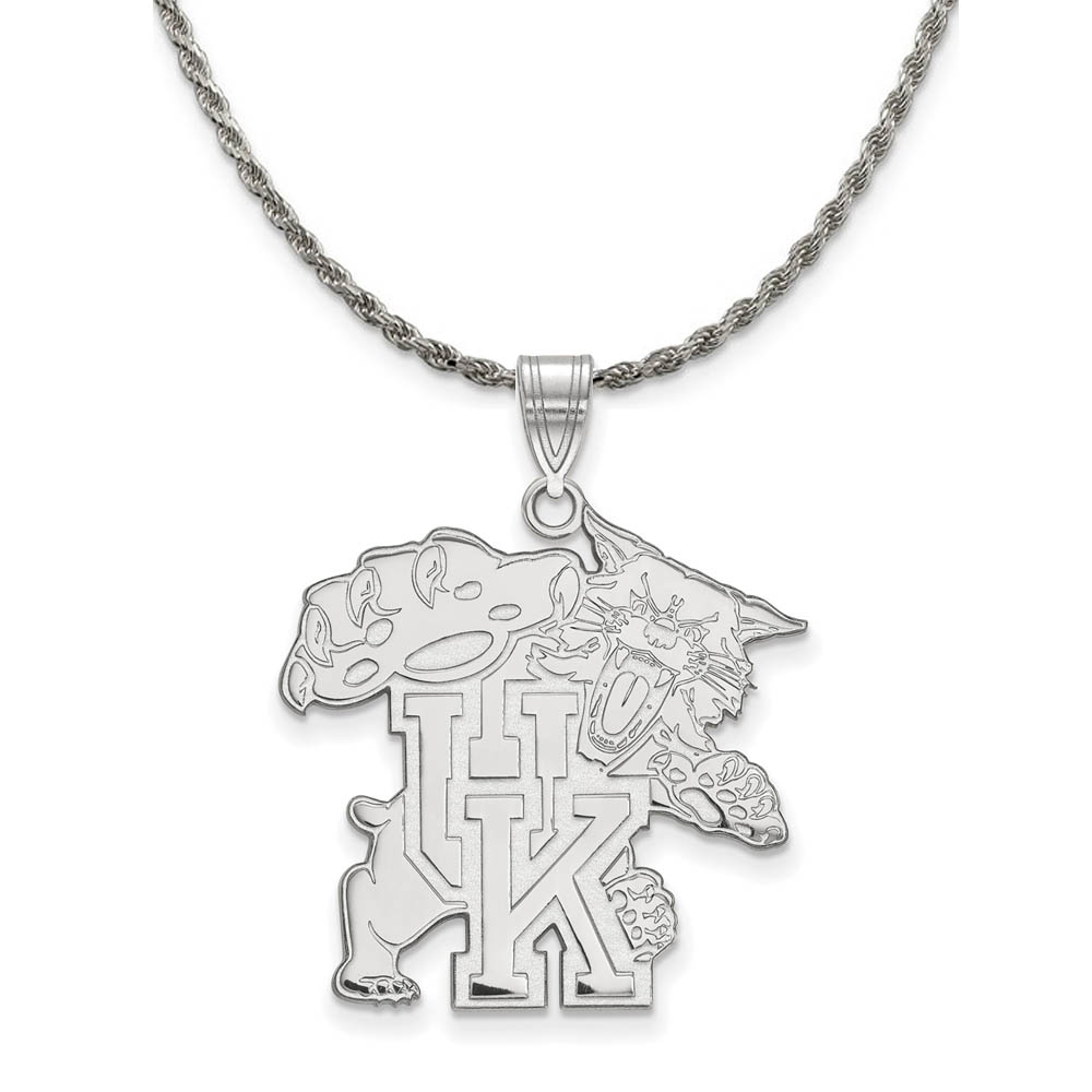 Sterling Silver U. of Kentucky Pendant Necklace