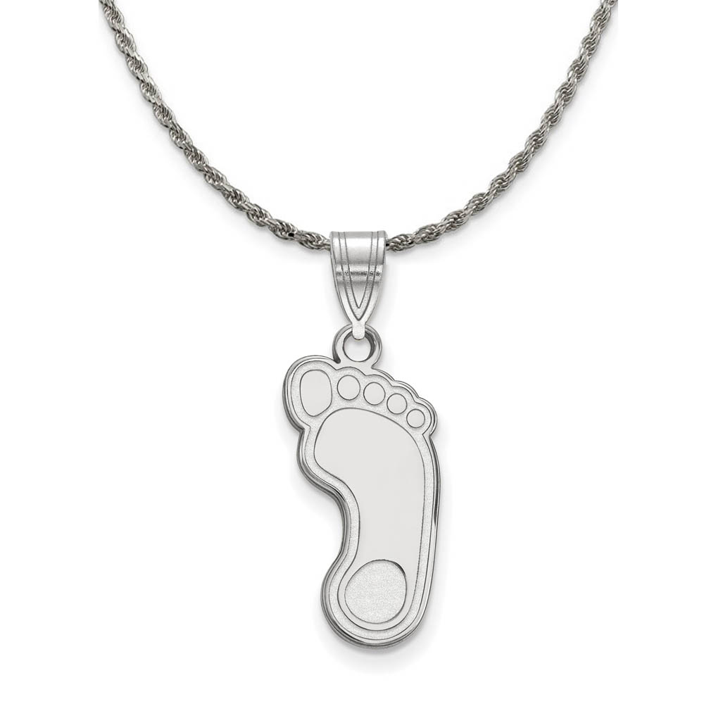 Sterling Silver North Carolina Logo Necklace
