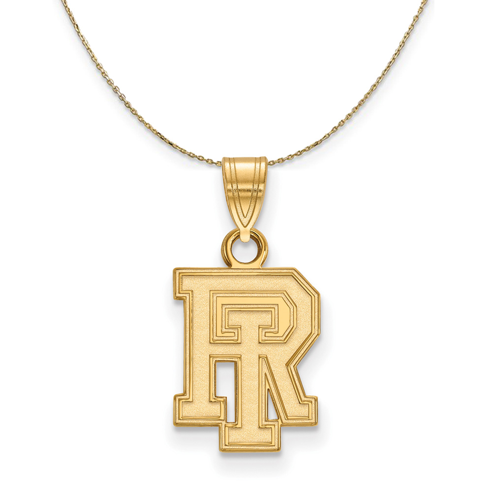 14k Yellow Gold U. of Rhode Island Necklace