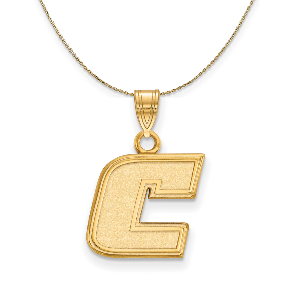 14k Yellow Gold U. of Tenn at Chattanooga Initial C Necklace