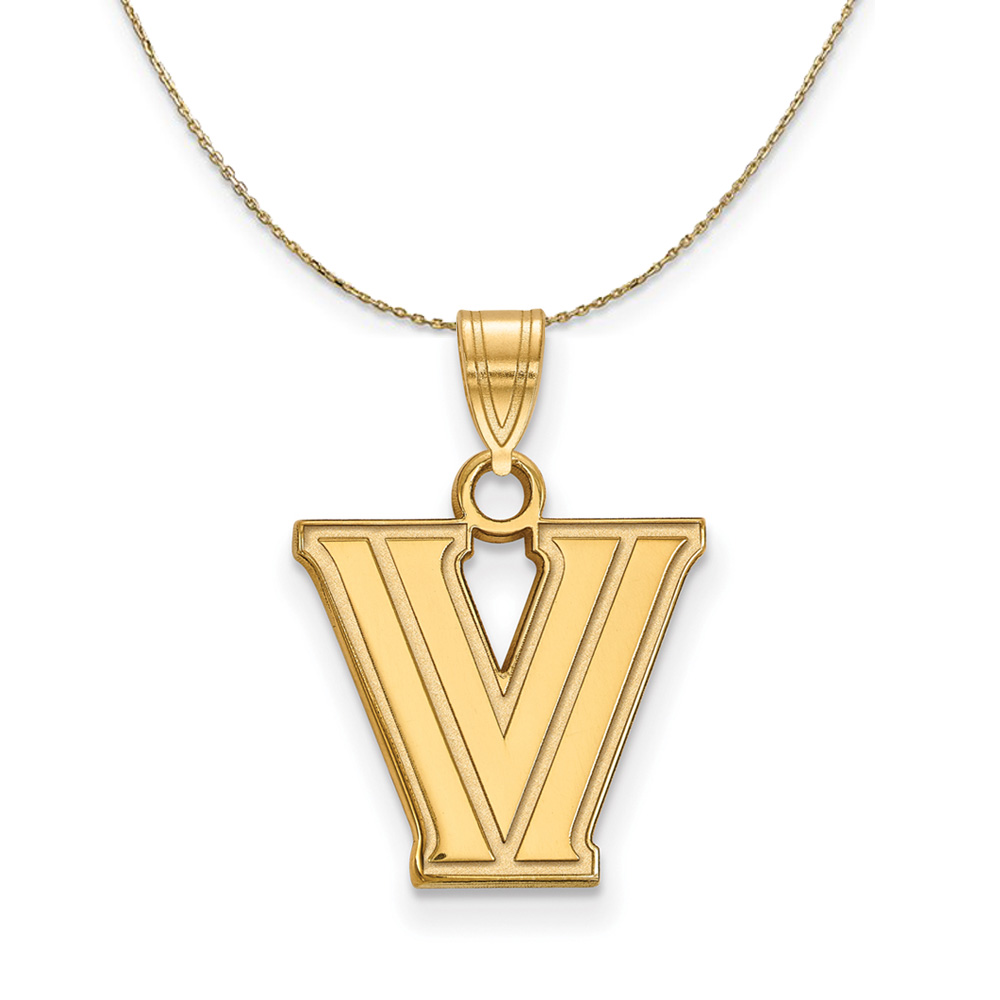 14k Yellow Gold Villanova U. 'V' Necklace