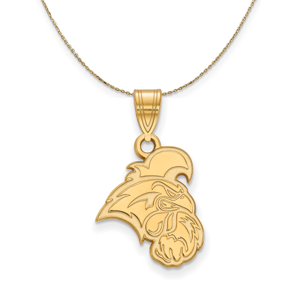 14k Yellow Gold Coastal Carolina U Necklace