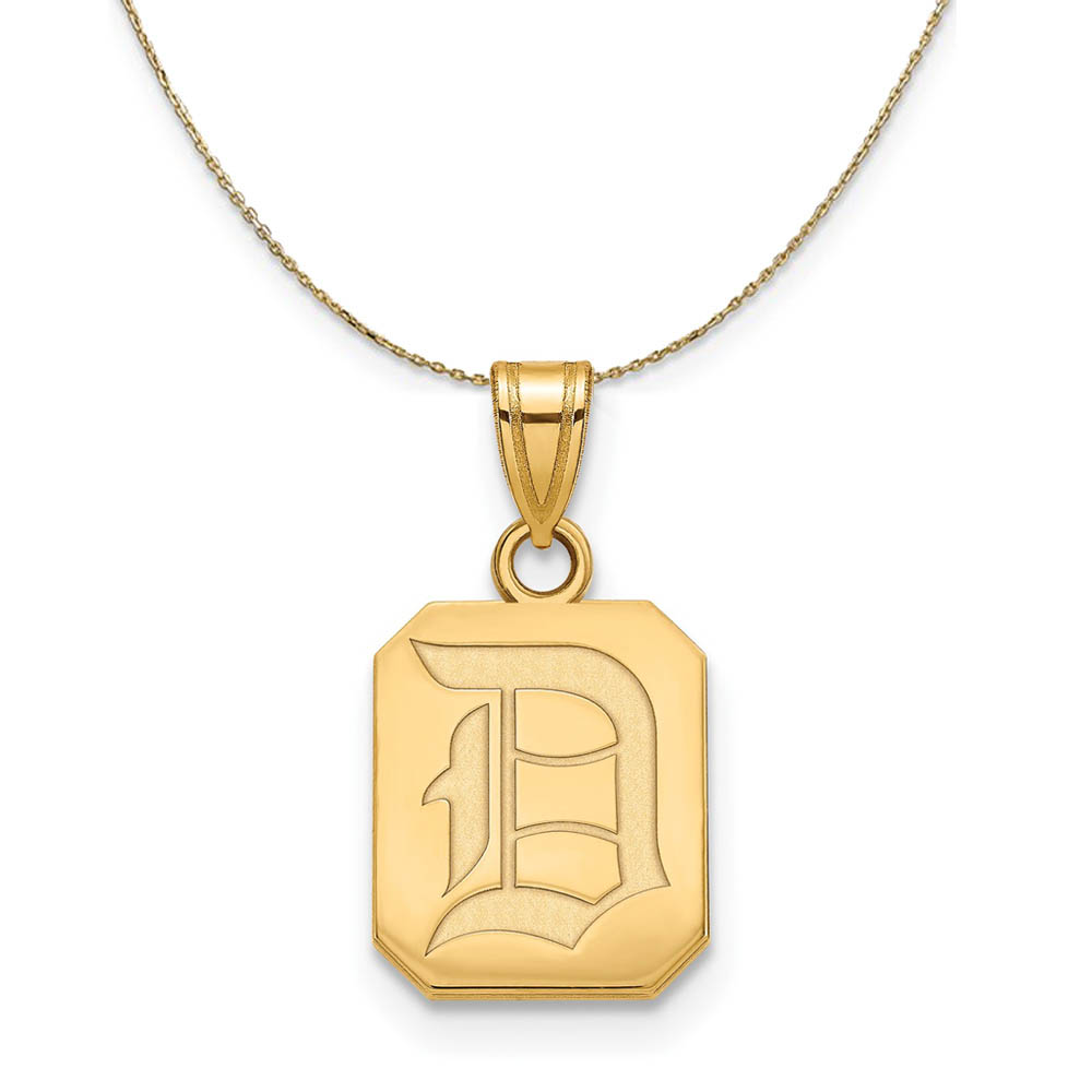 14k Yellow Gold Duquesne U Necklace