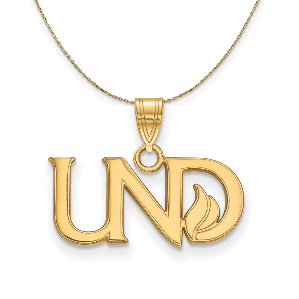 14k Yellow Gold North Dakota Necklace