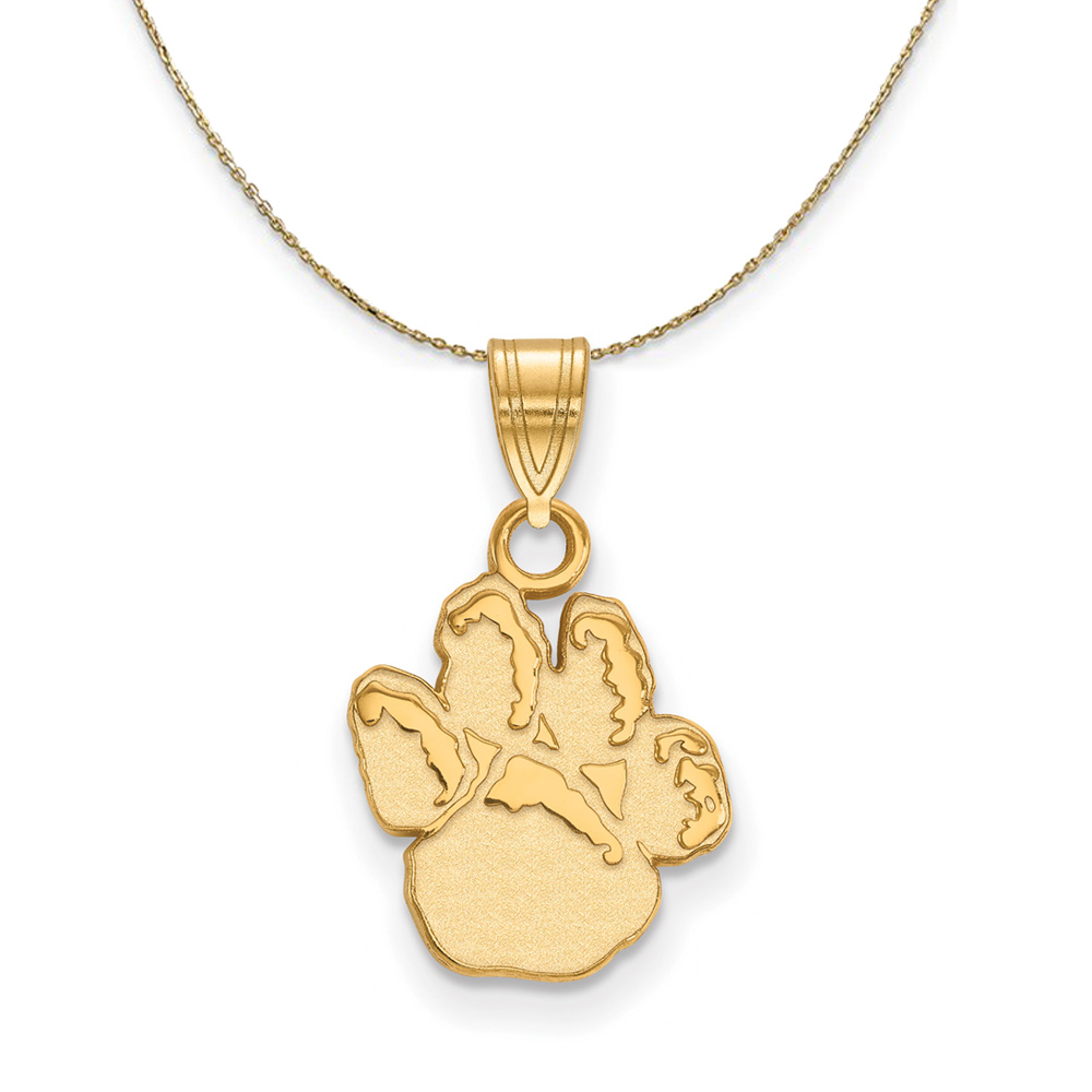 14k Yellow Gold U. of Pittsburgh Necklace
