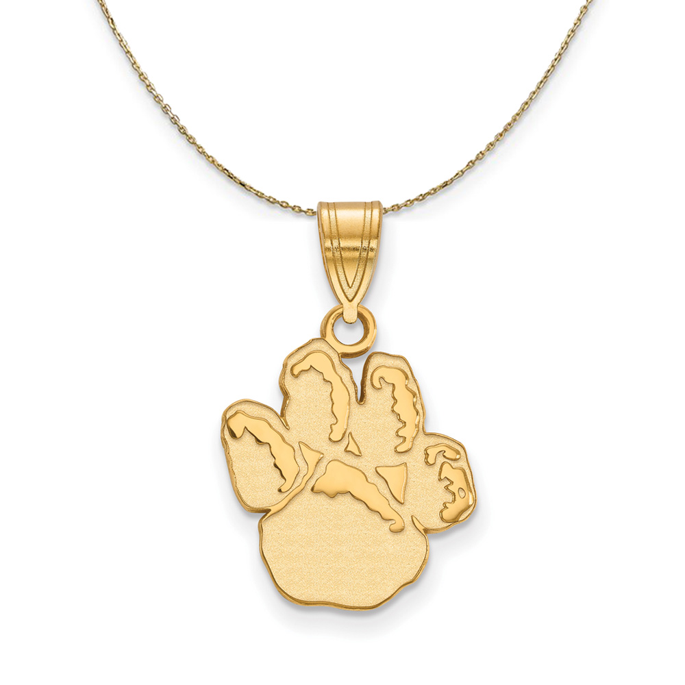 14k Yellow Gold U. of Pittsburgh Necklace