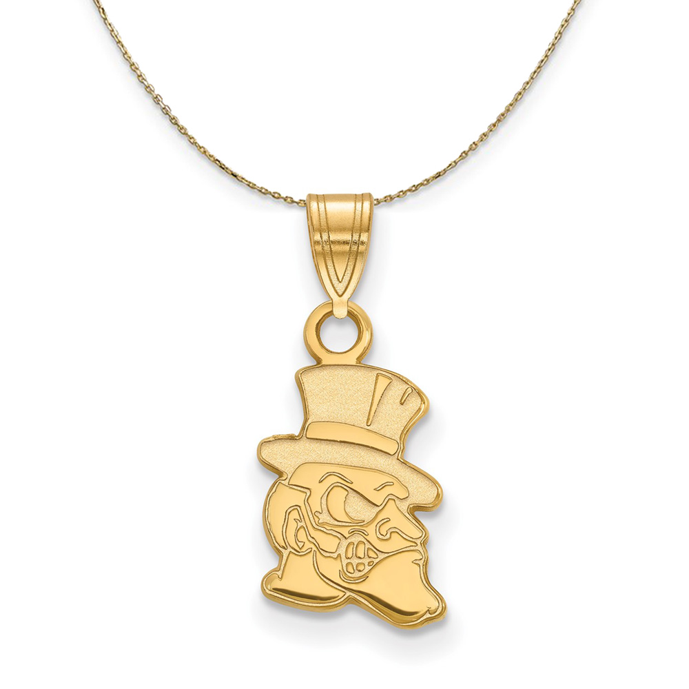 14k Yellow Gold Wake Forest U. Necklace