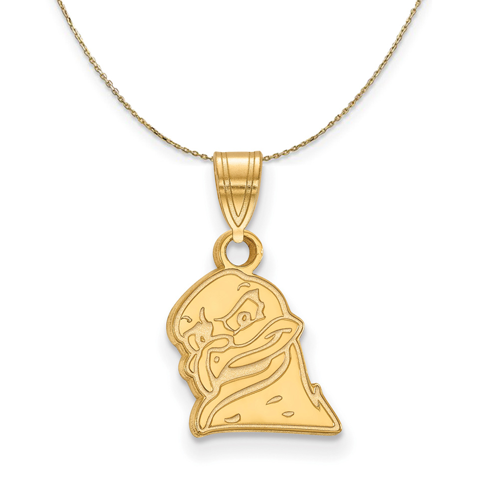 14k Yellow Gold Virginia Tech Necklace