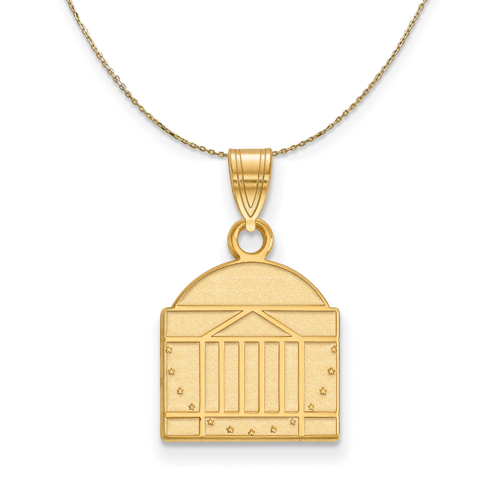 14k Yellow Gold U. of Virginia Necklace