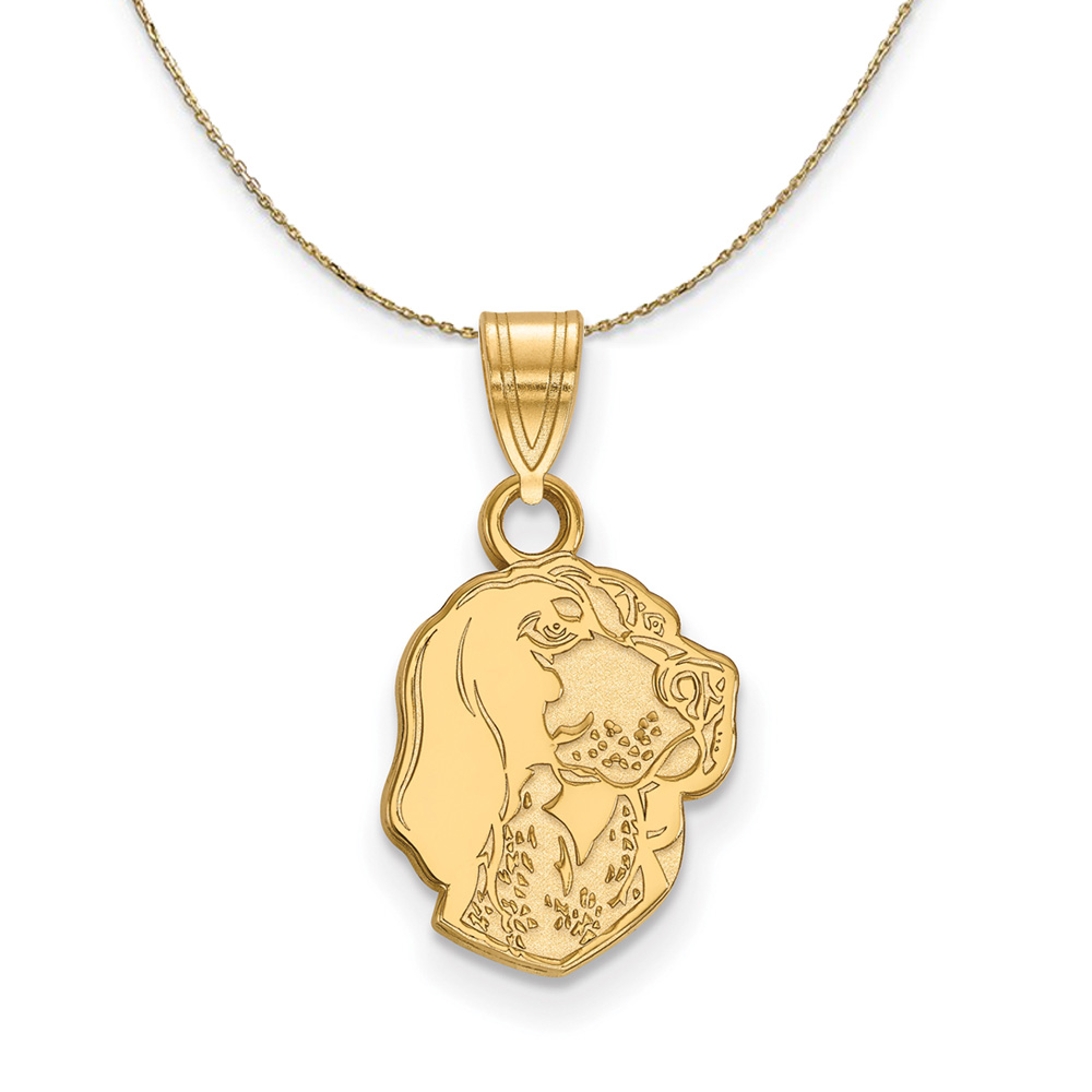 14k Yellow Gold U. of Tennessee Logo Necklace