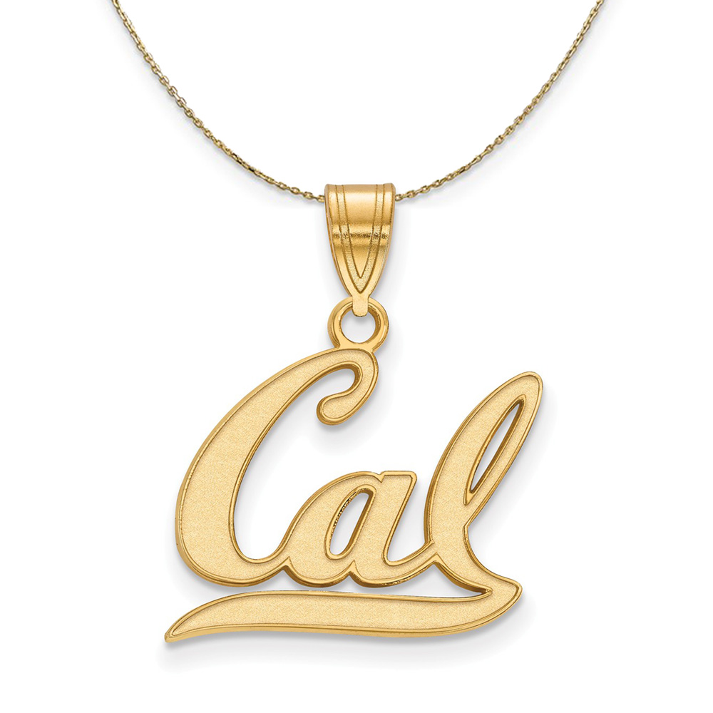 14k Yellow Gold California Berkeley 'Cal' Necklace