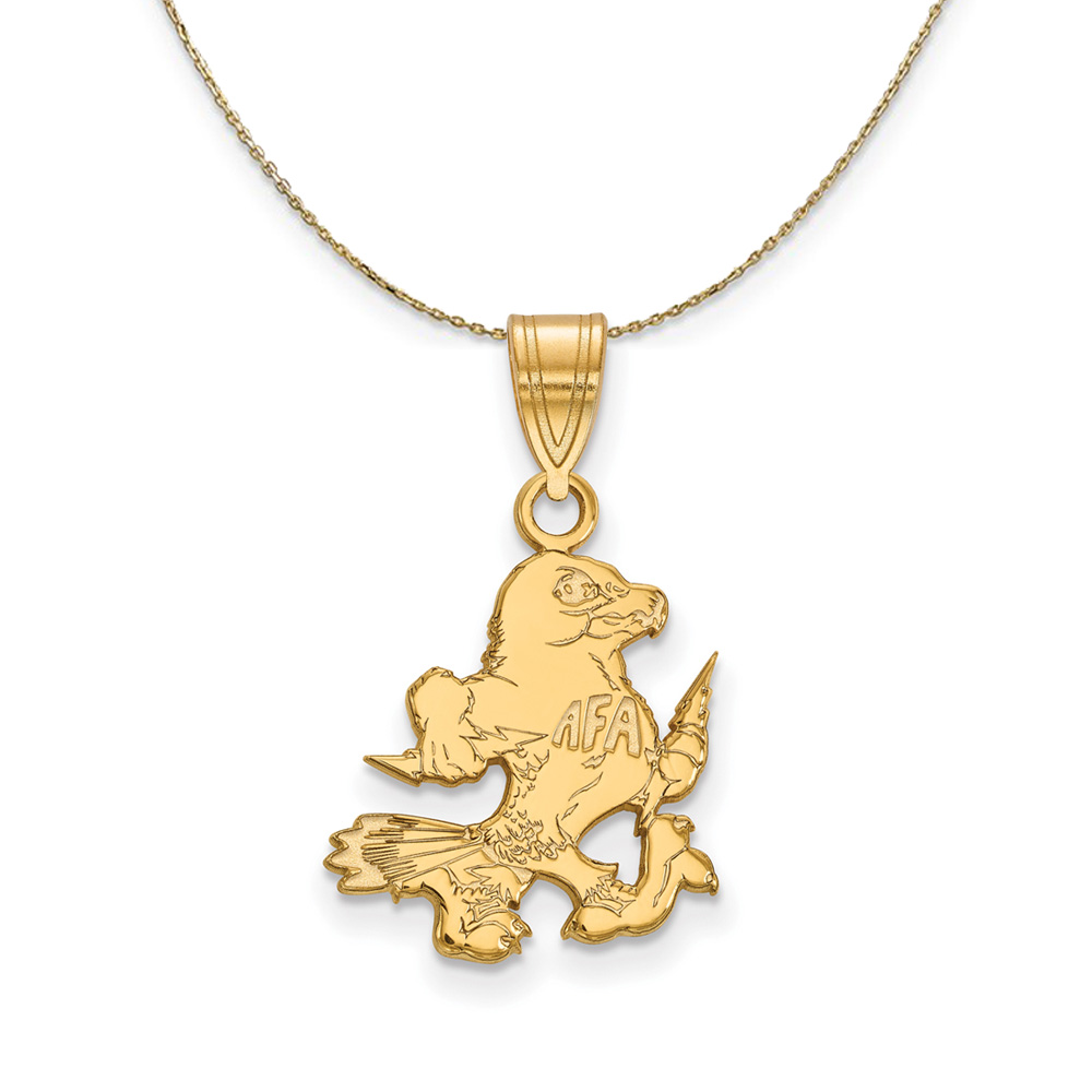 14k Yellow Gold Air Force Academy Necklace