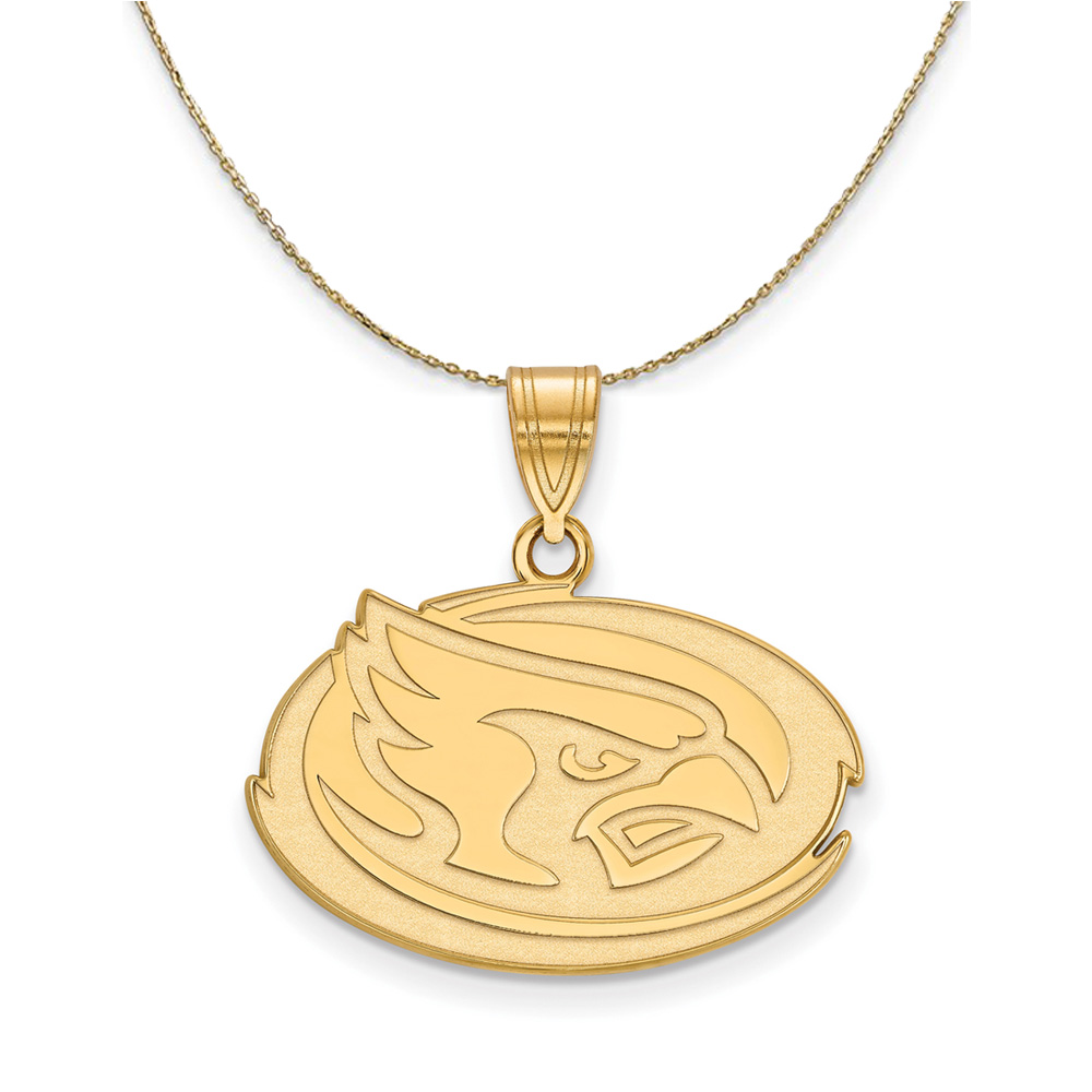14k Yellow Gold Iowa State Necklace