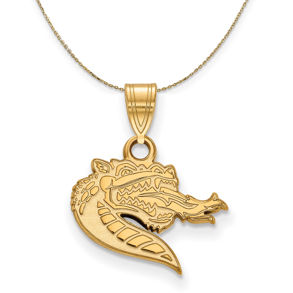 14k Yellow Gold U of Alabama Birmingham Necklace