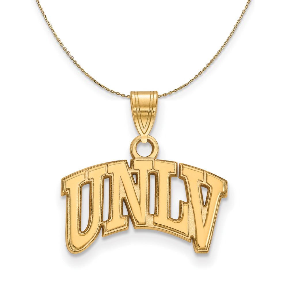 14k Yellow Gold U. of Nevada Las Vegas Necklace