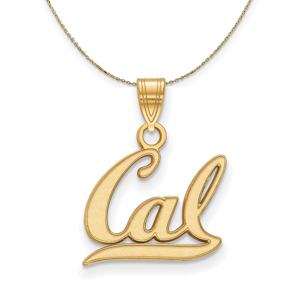 14k Yellow Gold California Berkeley 'Cal' Necklace