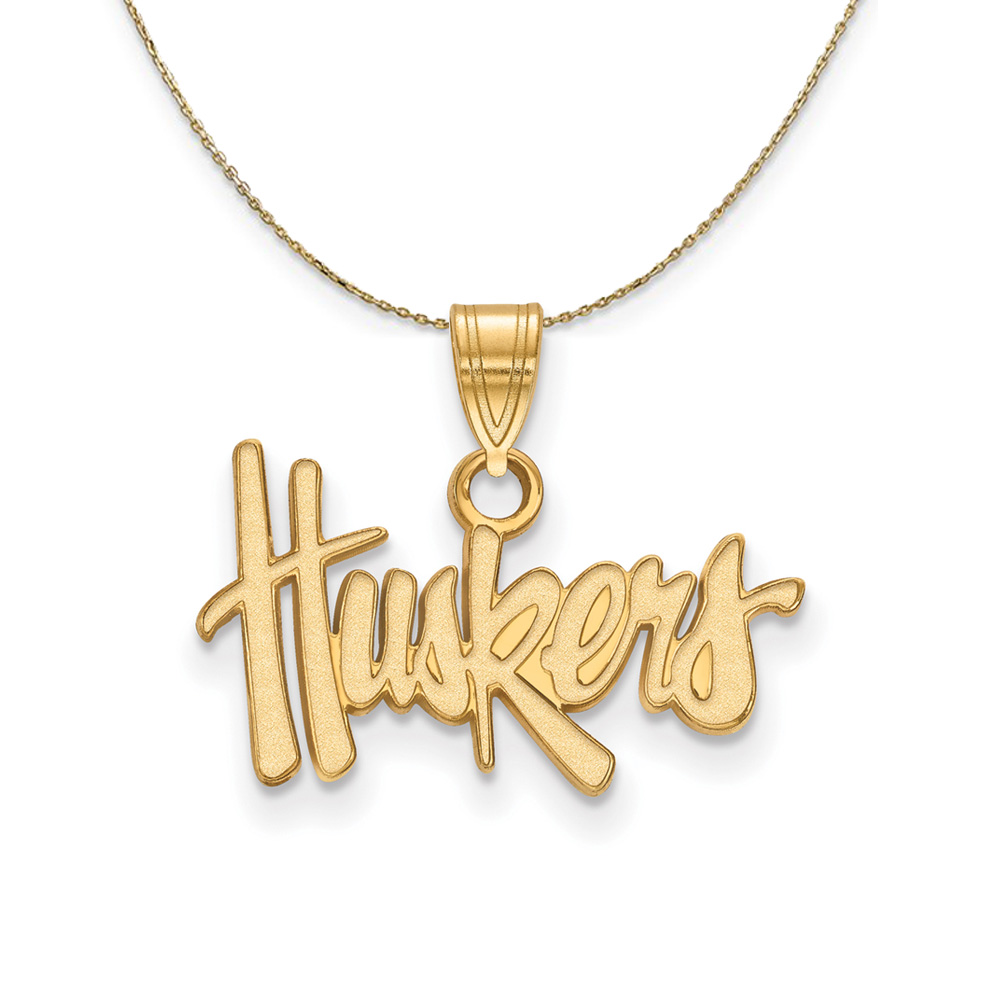 14k Yellow Gold U. of Nebraska 'Huskers