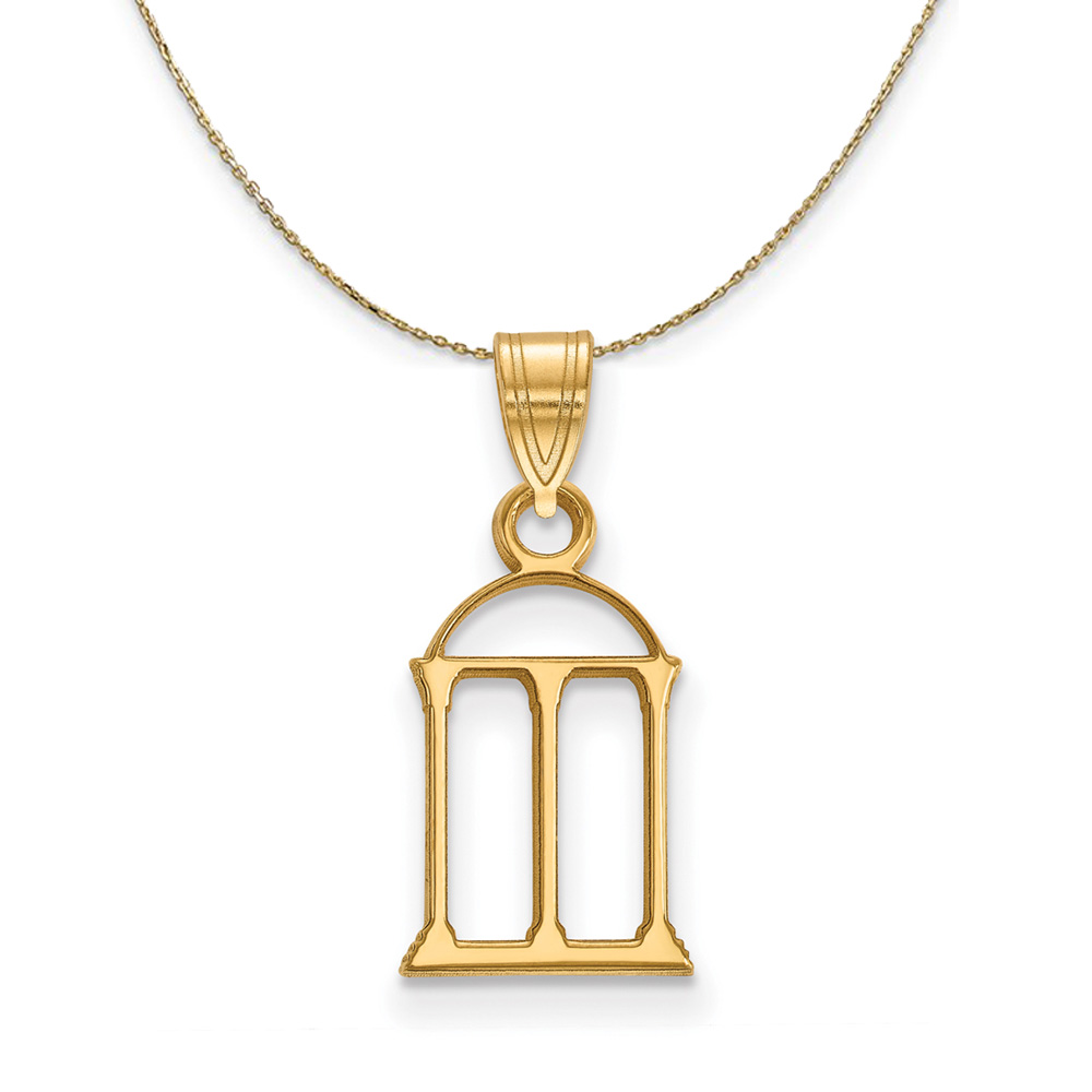 14k Yellow Gold U. of Georgia Necklace