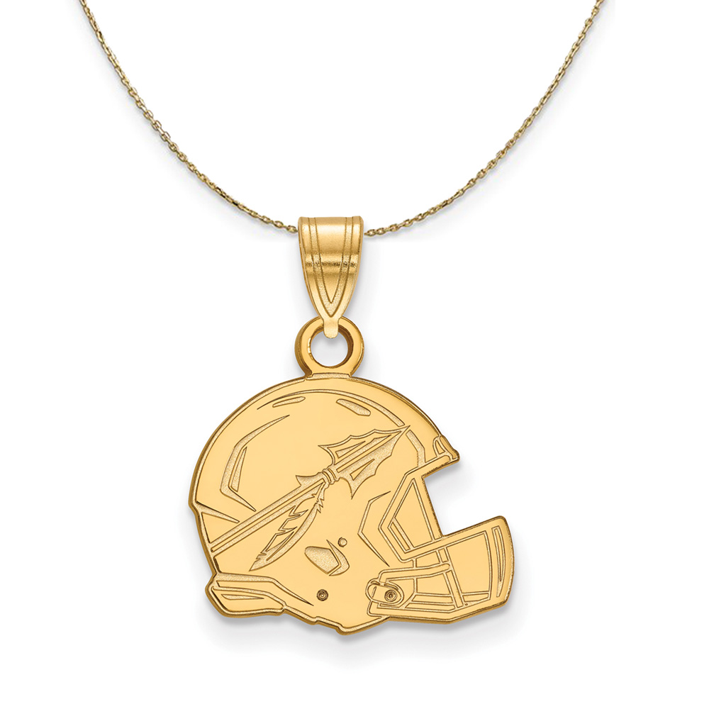 14k Yellow Gold Florida State Necklace