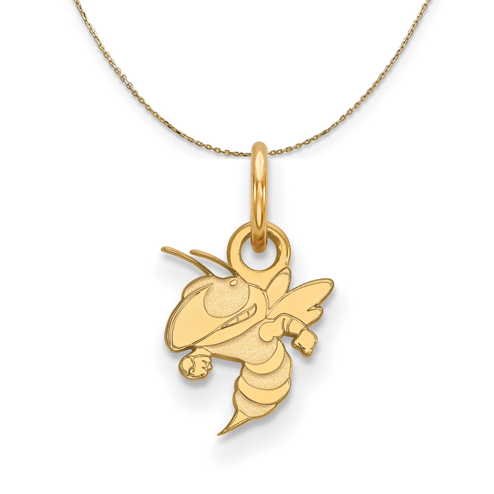 14k Yellow Gold Georgia Technology X-Small Necklace