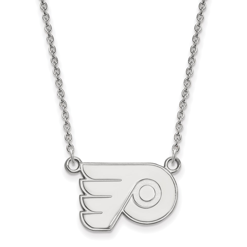 Sterling Silver NHL Philadelphia Flyers Small Necklace