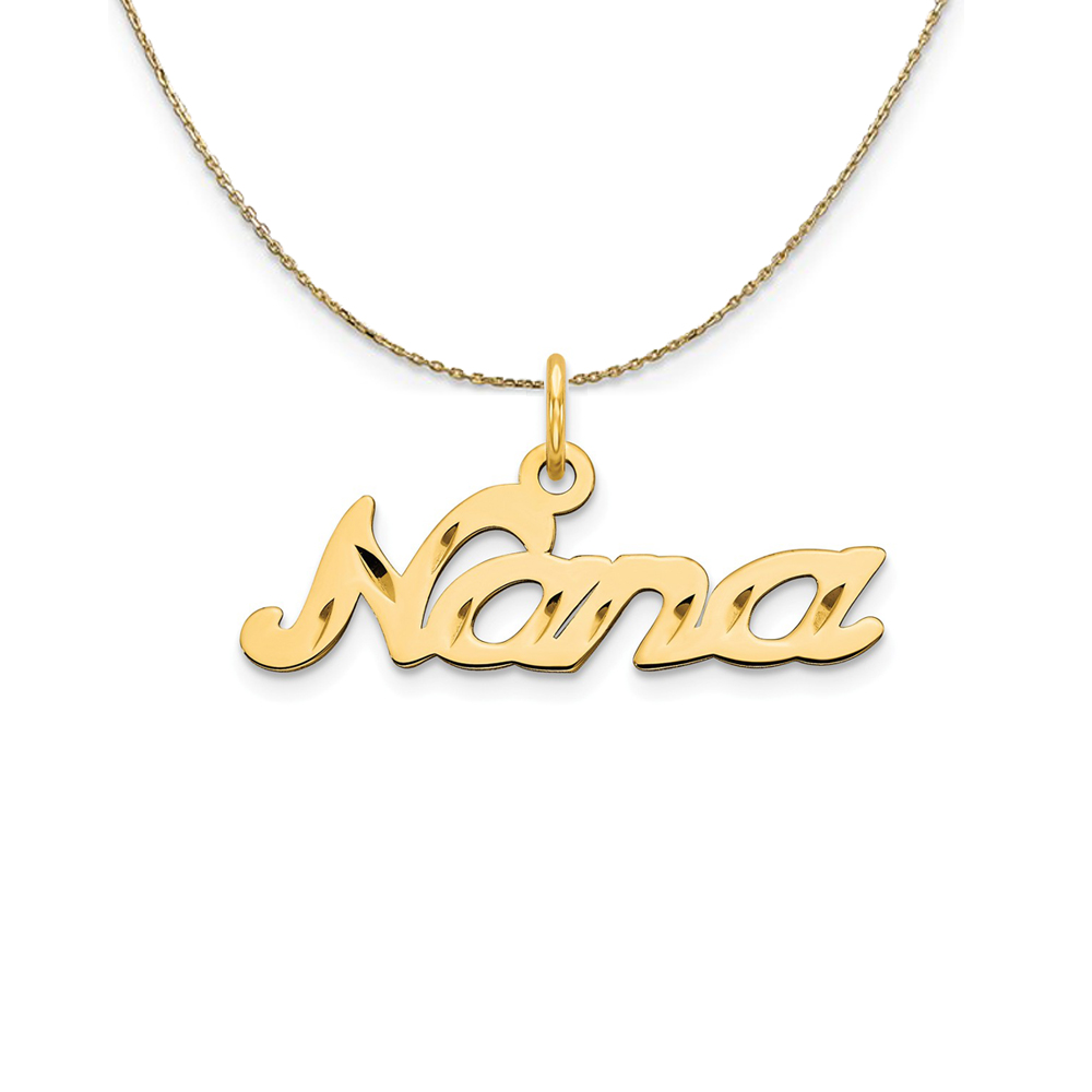 14k Yellow Gold Nana Necklace
