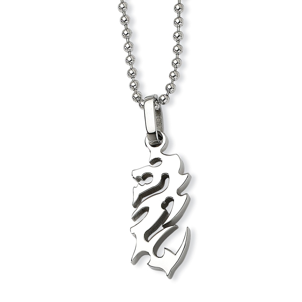 Stainless Steel Dragon Necklace