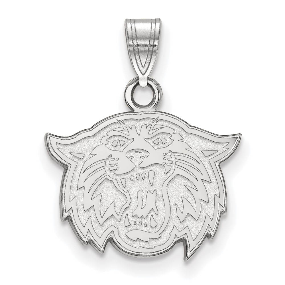 10k White Gold Villanova U. Mascot Pendant