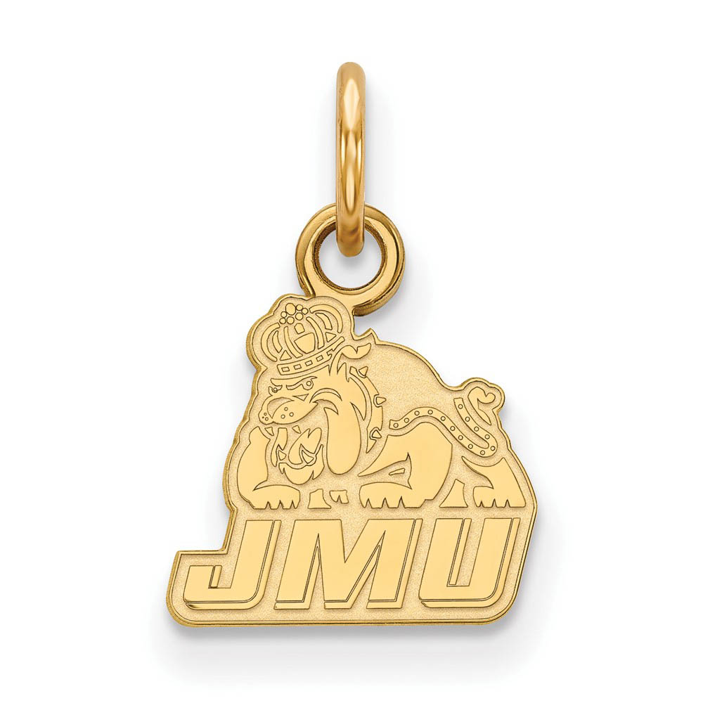 10k Yellow Gold James Madison U (Tiny) Charm or Pendant