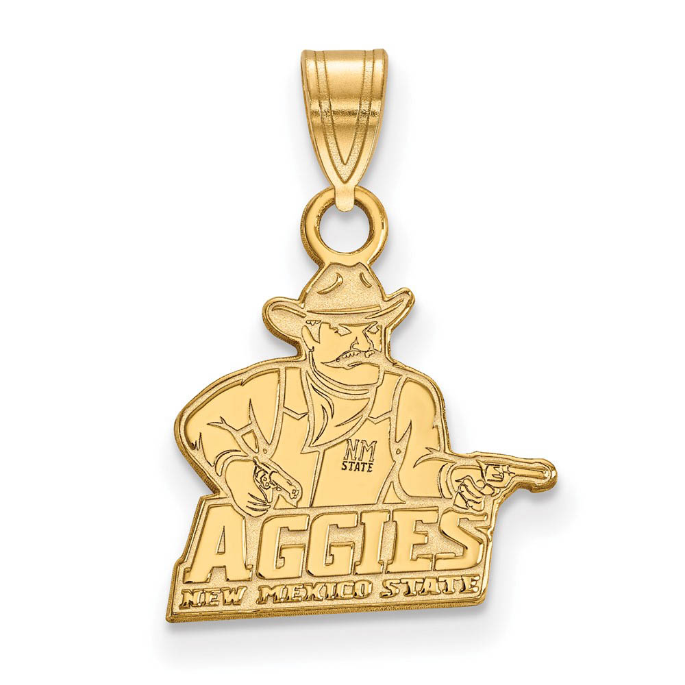 10k Yellow Gold New Mexico State Pendant