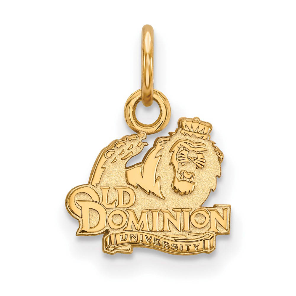 10k Yellow Gold Old Dominion U. (Tiny) Charm or Pendant
