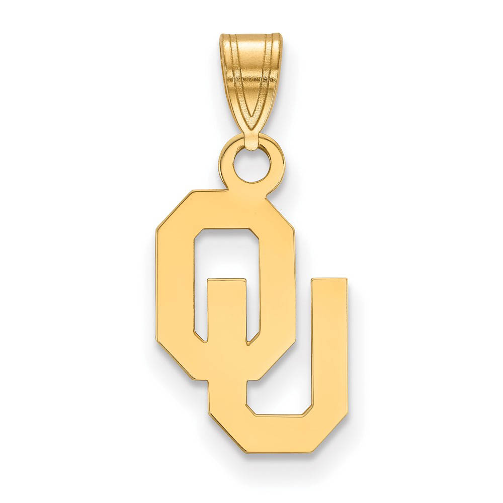 10k Yellow Gold U. of Oklahoma Pendant